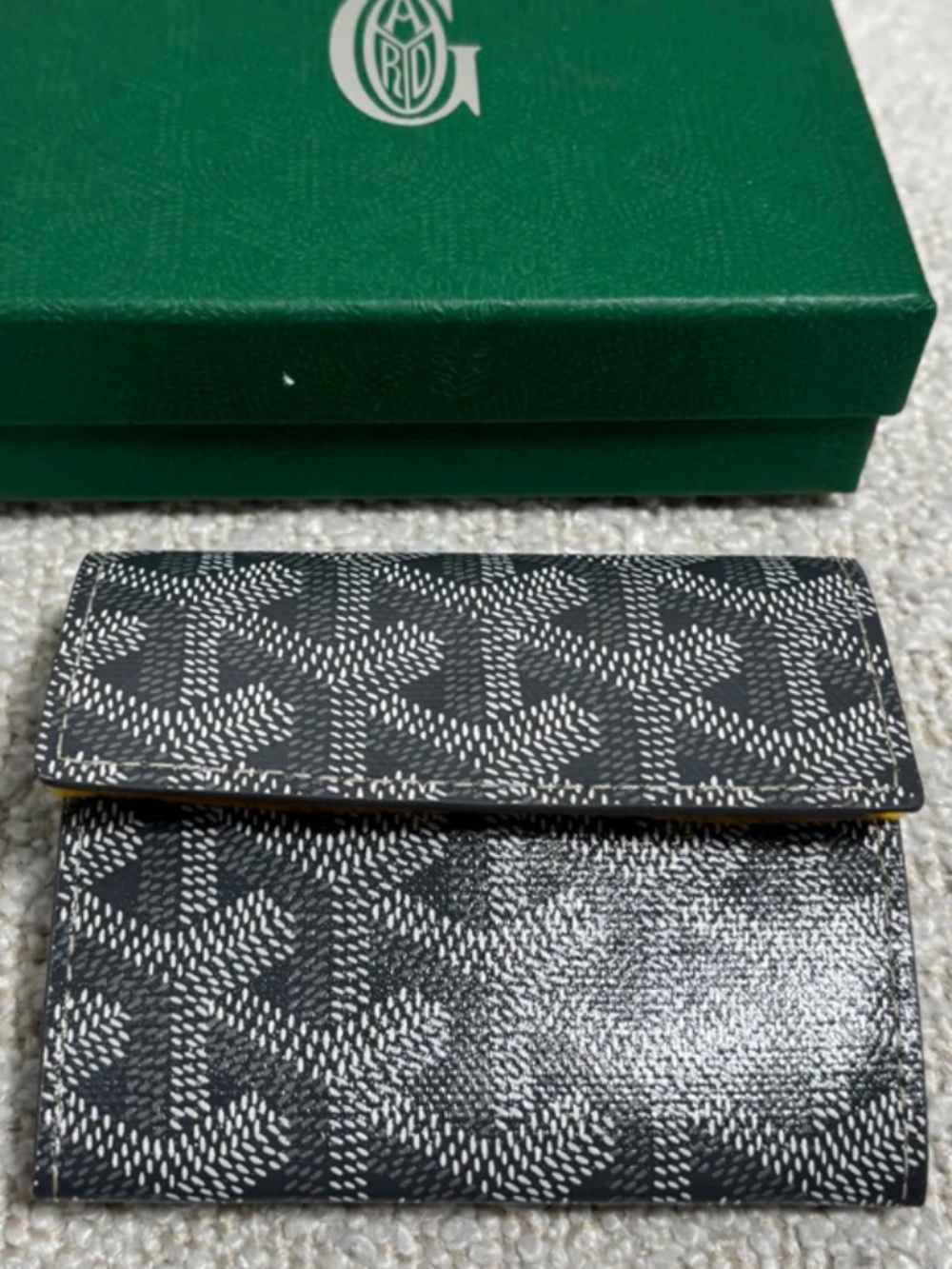 Authentic Pre-Owned Goyard Marigny Wallet Grey